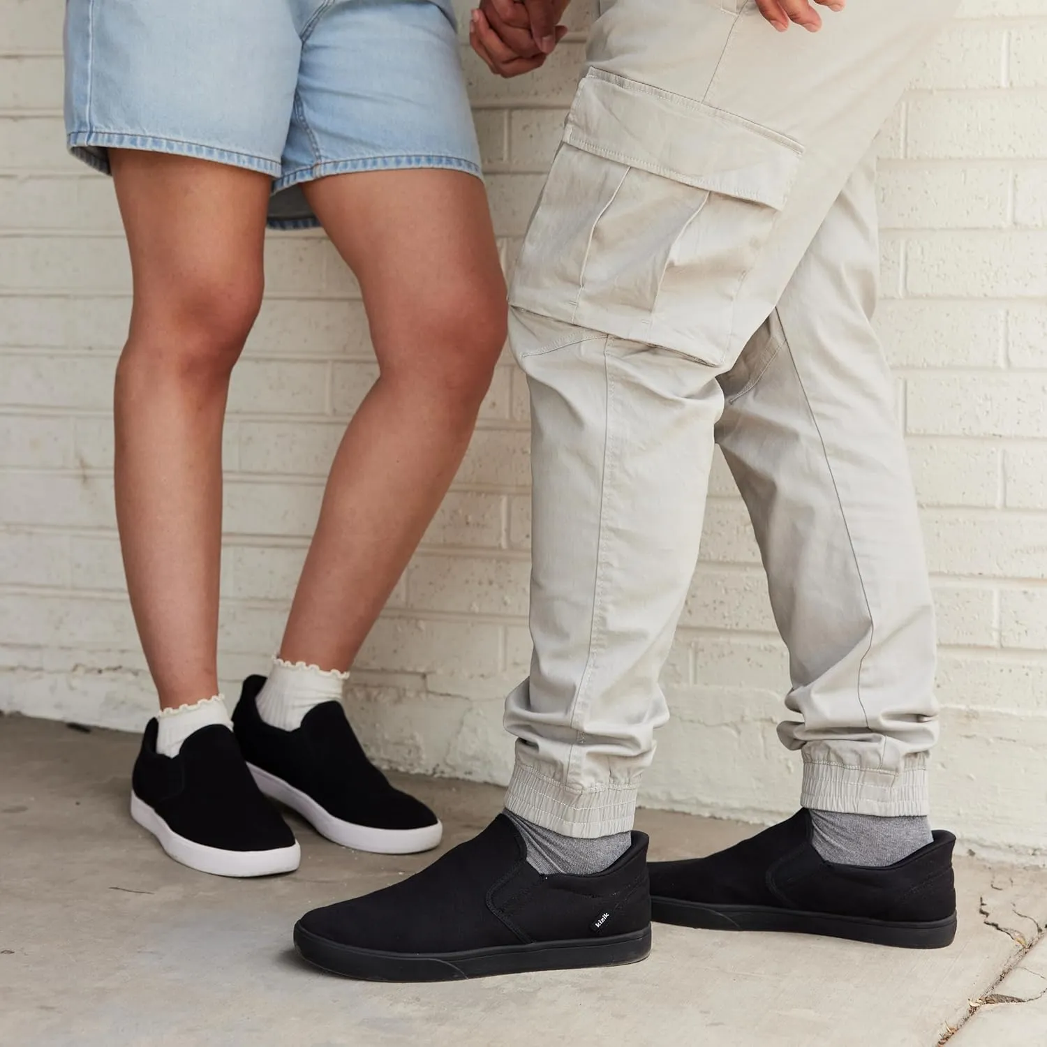 Kizik 'Venice' Comfortable, Breathable, Stretch Canvas Slip-On Sneakers - Hands-Free, Orthopedic, Travel & Everyday Casual Shoes for Men, Women, Elderly