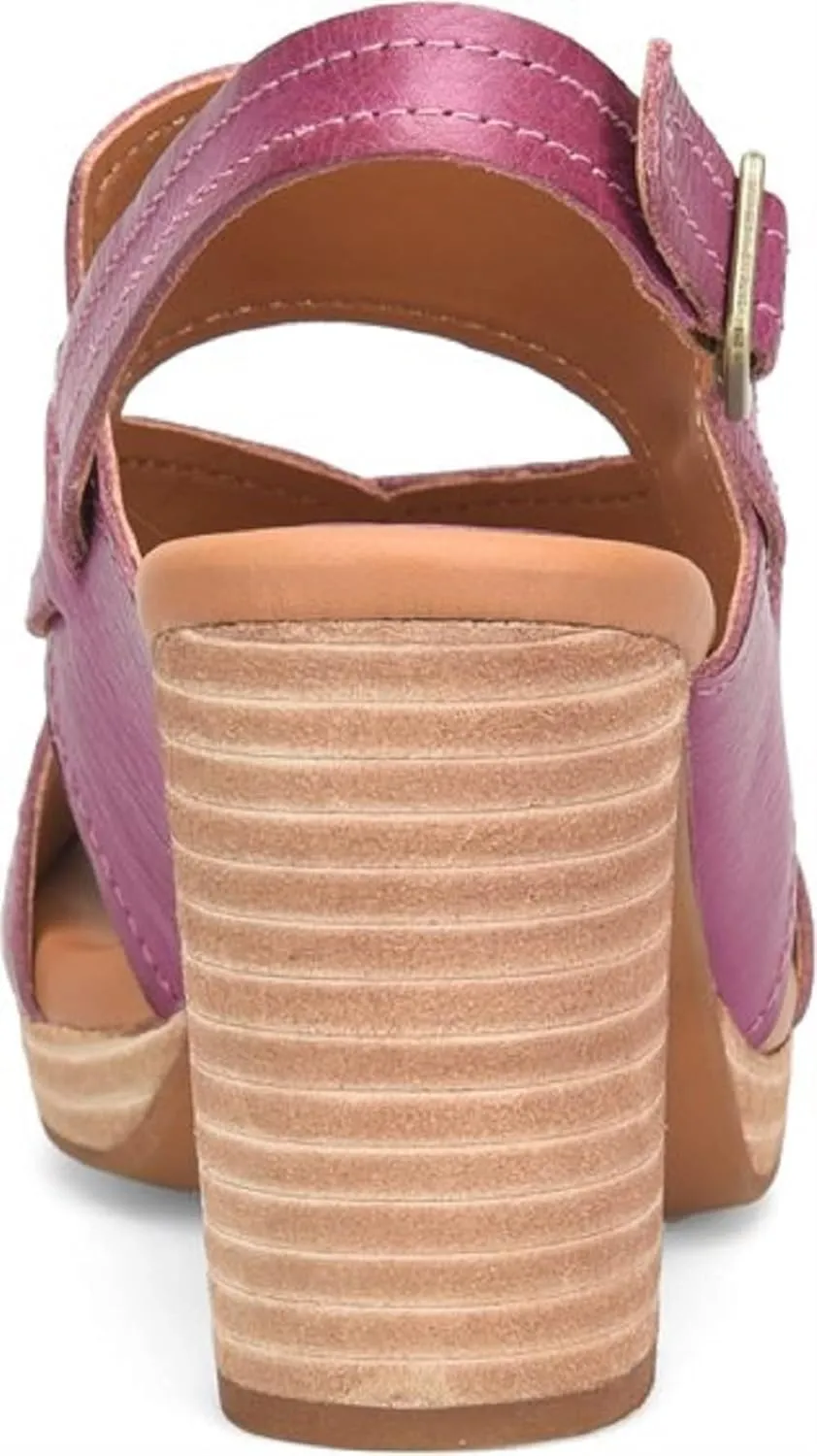 KORK-EASE Halley Women's Leather Heeled Sandals