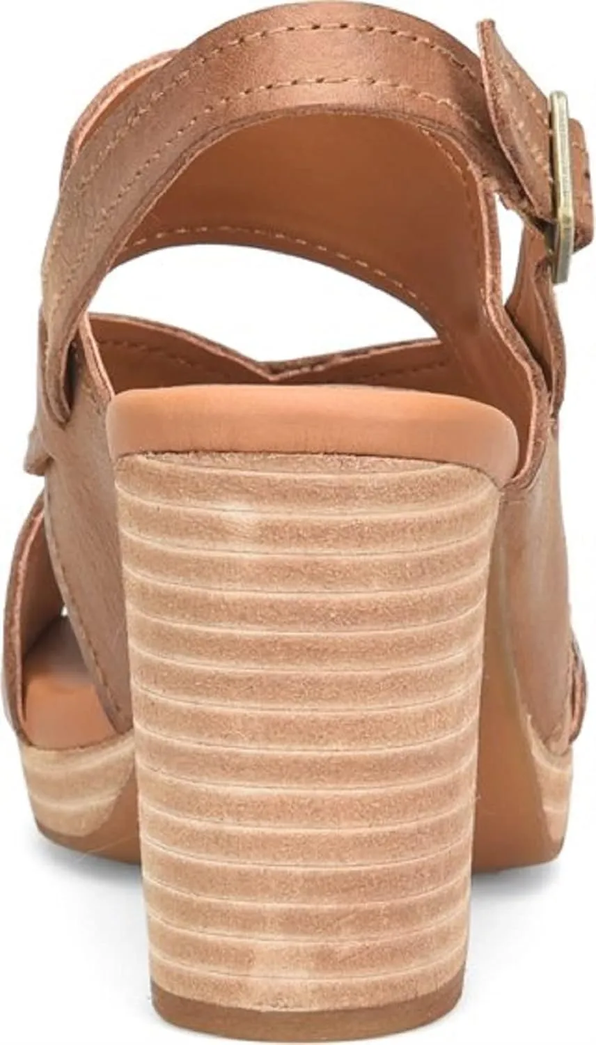 KORK-EASE Halley Women's Leather Heeled Sandals