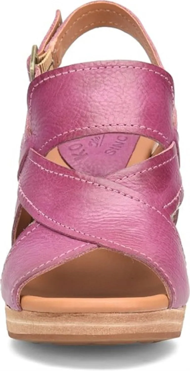 KORK-EASE Halley Women's Leather Heeled Sandals