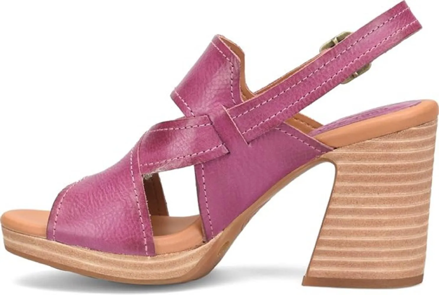 KORK-EASE Halley Women's Leather Heeled Sandals