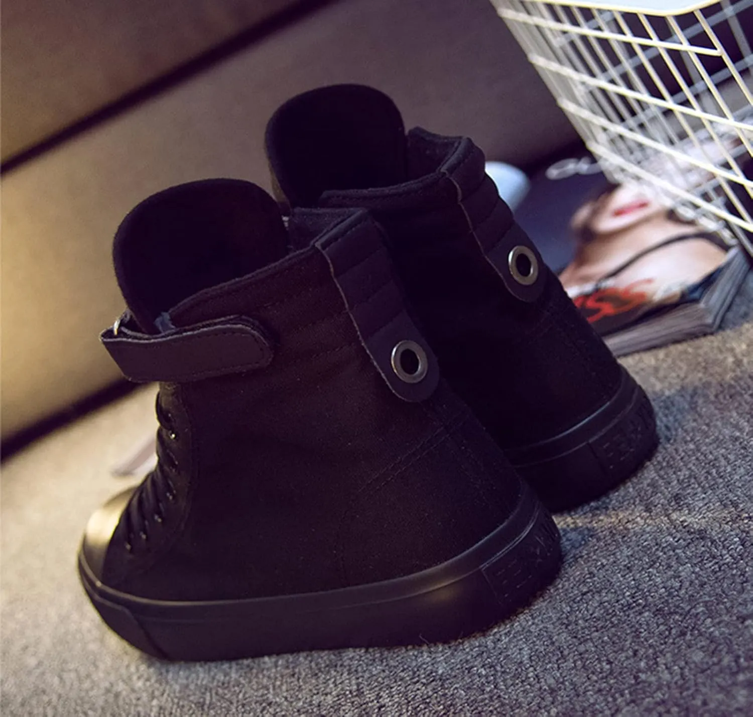 KPOP Merch Gifts for Teen Girls Sneakers Canvas Heart Hand Symbol Unisex Shoes High Top Sneakers for Womens and Mens