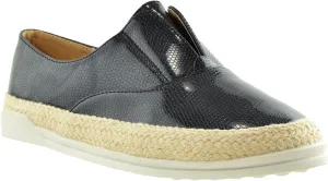 KS & CO Womens Flat Shoes Snake Print Espadrilles Slip On Sneakers