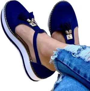 Ladmiple Sneakers For Women Walking Shoes Slip On Loafers Comfortable Fashion Dressy Casual Summer Low Top Flats Shoes