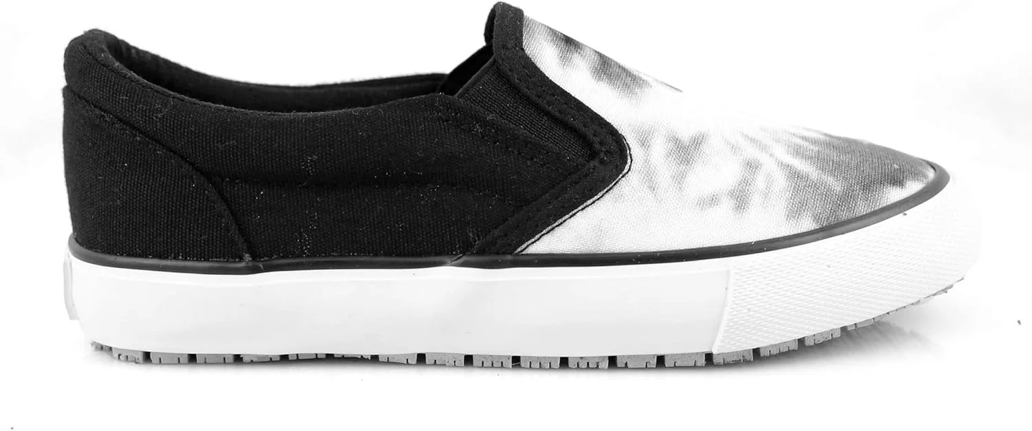 Laforst Toddler Little Kid Boys and Girls Classic Canvas Sneakers GP Tie Dye Unisex Slip On   Free Socks
