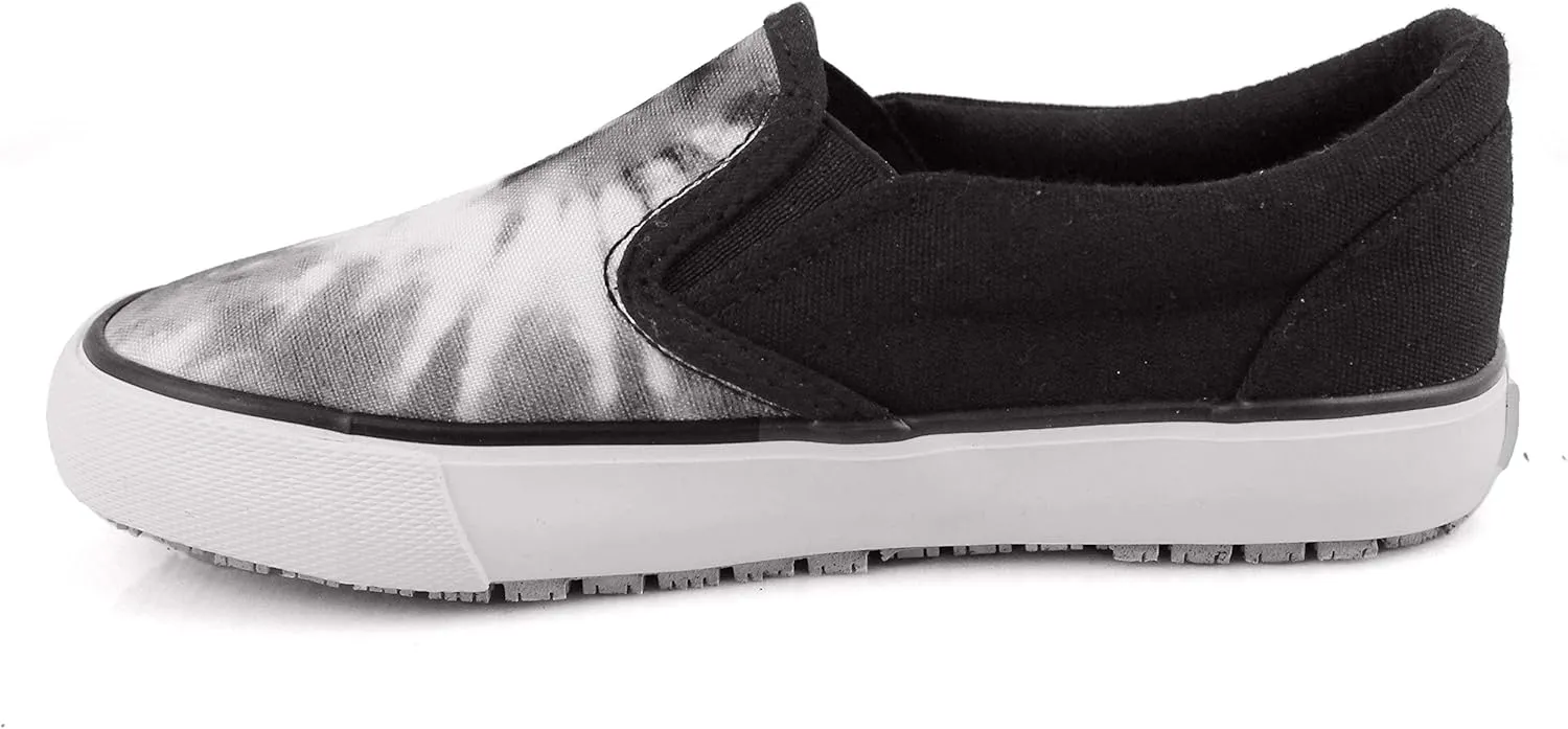 Laforst Toddler Little Kid Boys and Girls Classic Canvas Sneakers GP Tie Dye Unisex Slip On   Free Socks