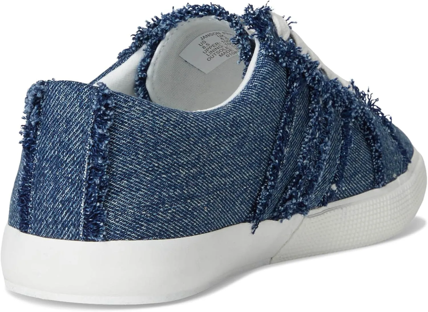 Lauren Ralph Lauren Women's Janson Frayed Denim Sneakers