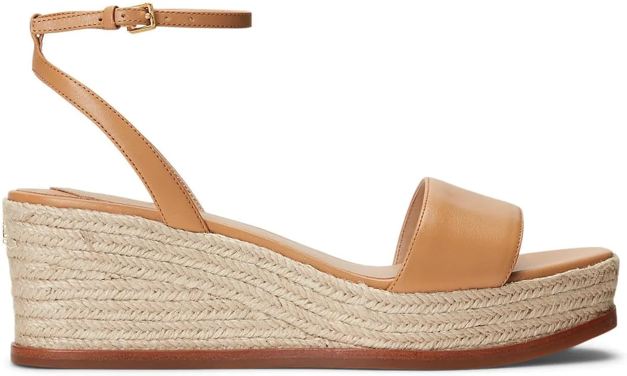 Lauren Ralph Lauren Women's Leona Espadrille Wedge Sandal