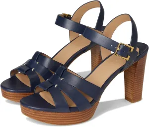 Lauren Ralph Lauren Women's Soffia Burnished Leather Sandals