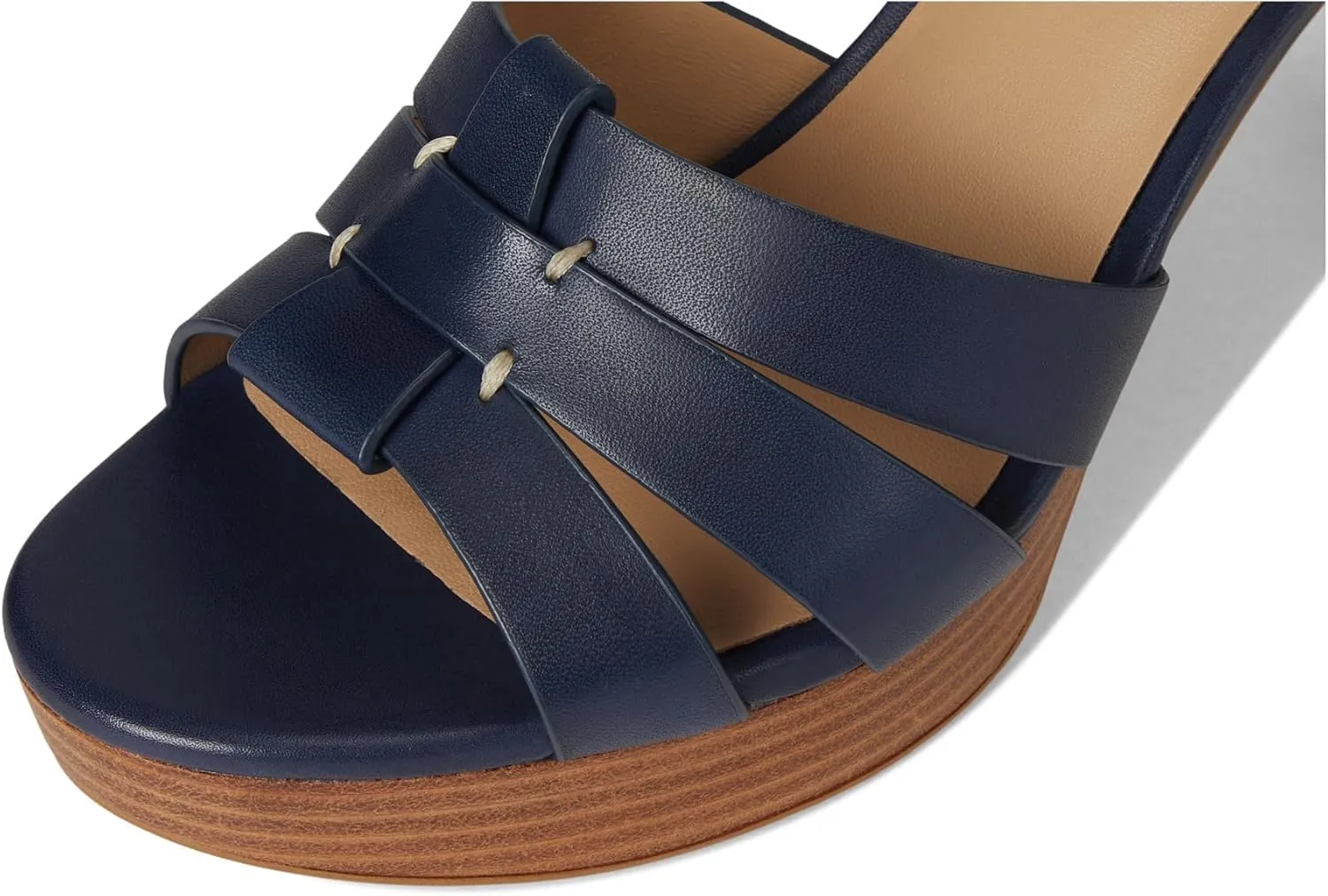 Lauren Ralph Lauren Women's Soffia Burnished Leather Sandals