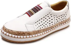 Lausiuoe Shoes for Women Sneakers Slip On Canvas Shoes Low Top Fashion Comfortable Classic Casual Soft Walking Flat Loafers