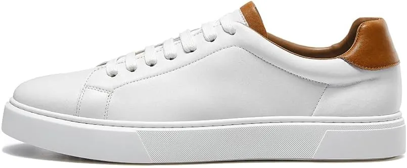 Leather Business Casual Sneakers Shoes for Men
