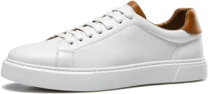 Leather Business Casual Sneakers Shoes for Men