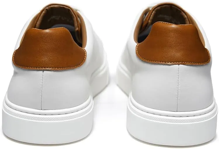 Leather Business Casual Sneakers Shoes for Men