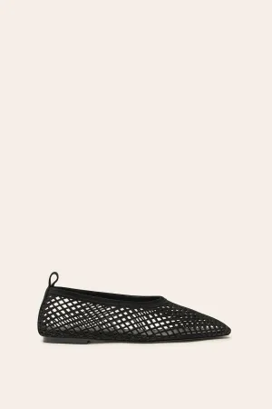 Lou Perforated Flat Black