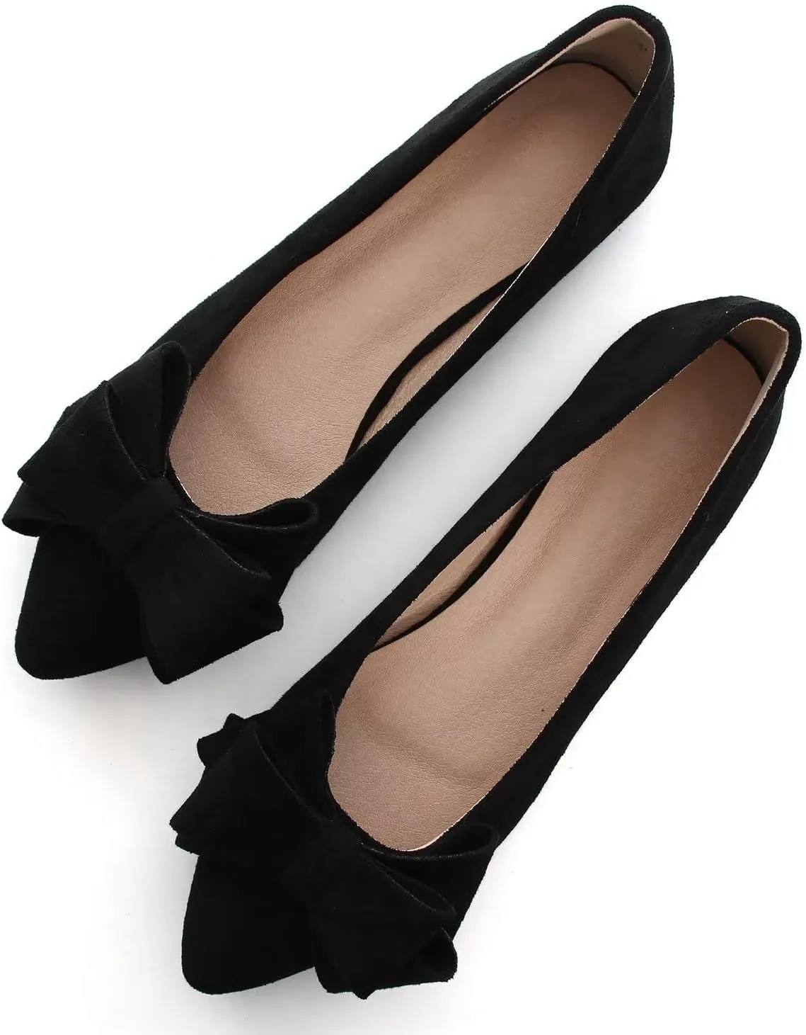 LUXINYU Christmas Shoes Plaid Snowflake Flat Shoes Women's Shallow Ballet Flats Comfortable Slip On Loafers Large Size