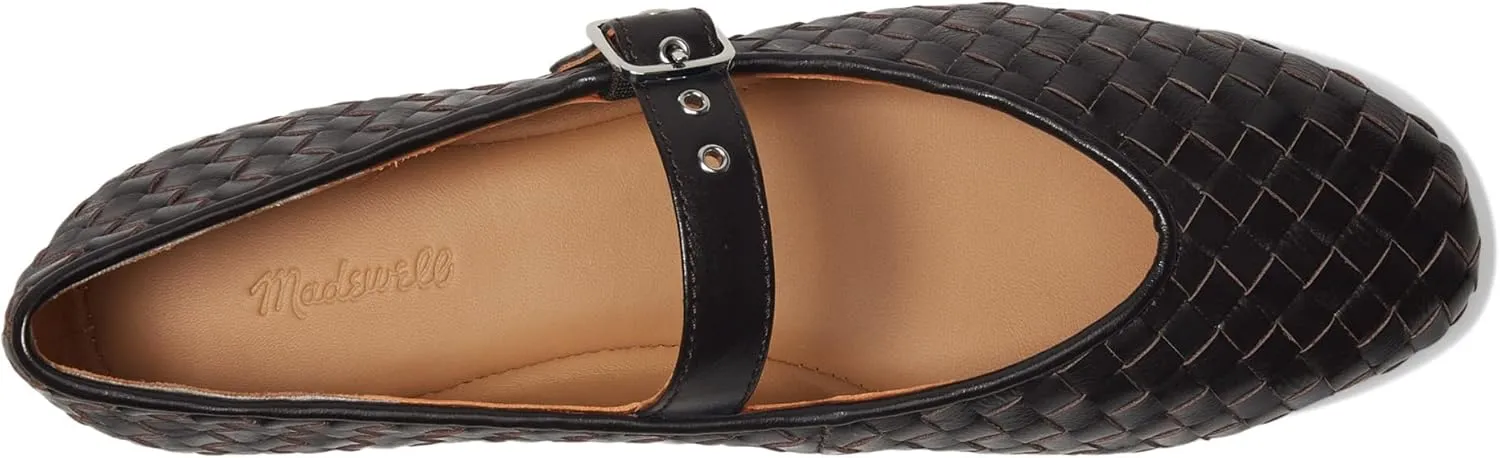 Madewell Women's Hera Grommet Mary Jane Flat