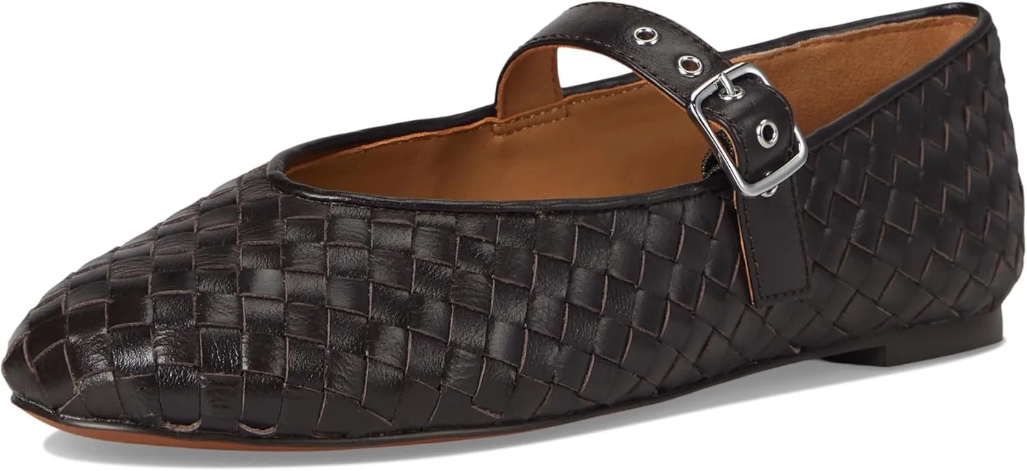 Madewell Women's Hera Grommet Mary Jane Flat