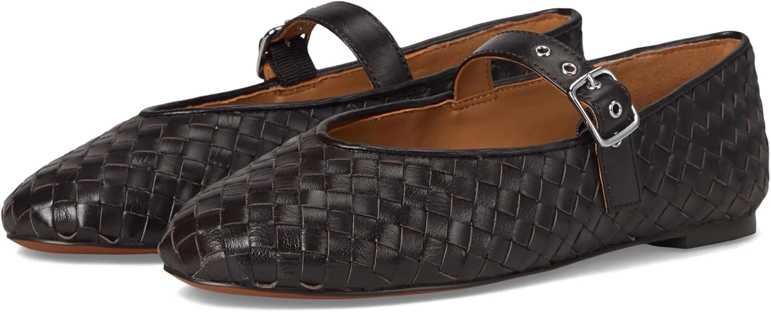 Madewell Women's Hera Grommet Mary Jane Flat