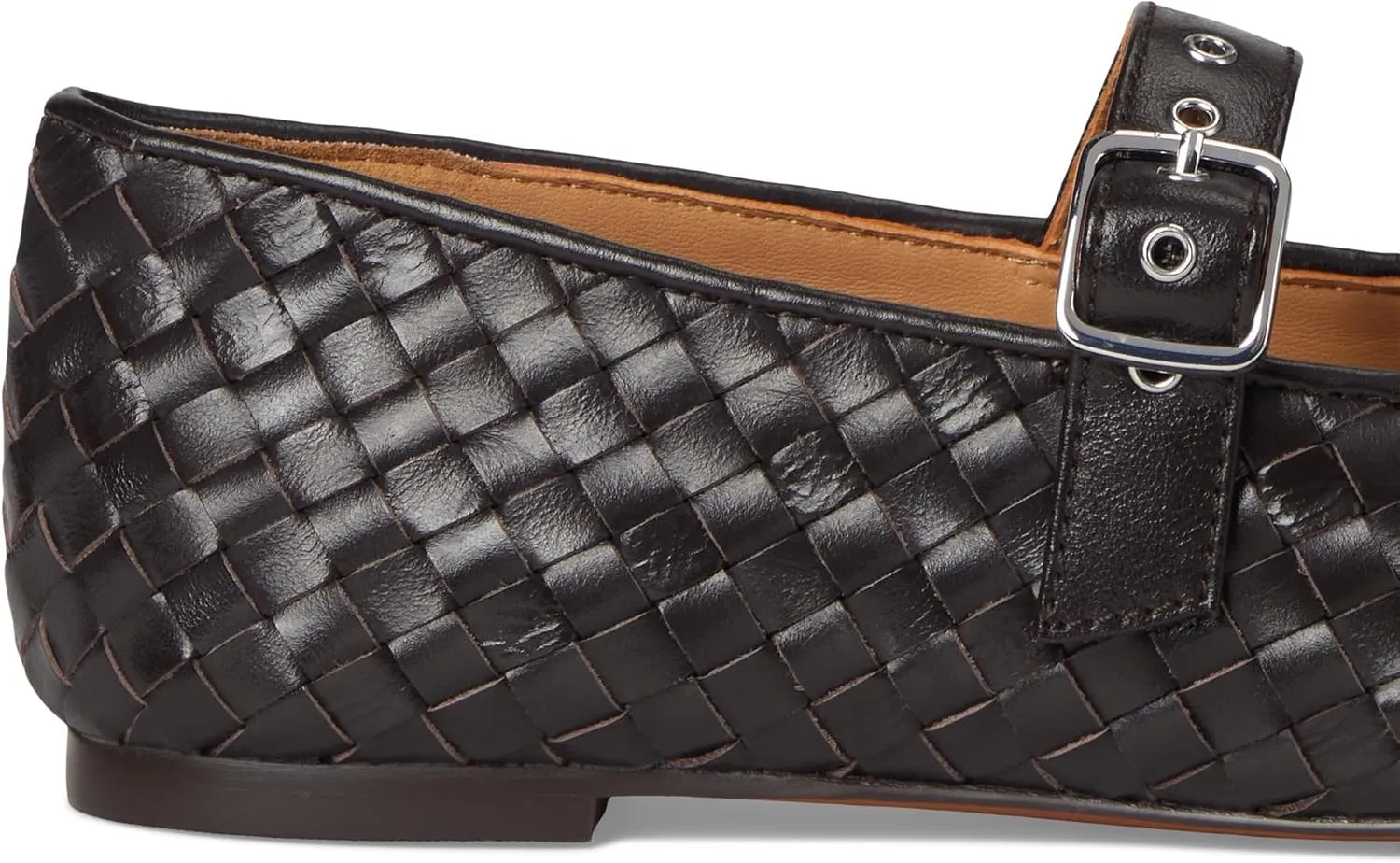 Madewell Women's Hera Grommet Mary Jane Flat
