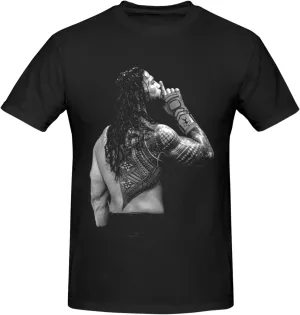 Man Short Sleeve Cotton Comfortable T-Shirts Crew Neck Tops Funny Fashion Graphic Tee Classic Clothing Tshirts