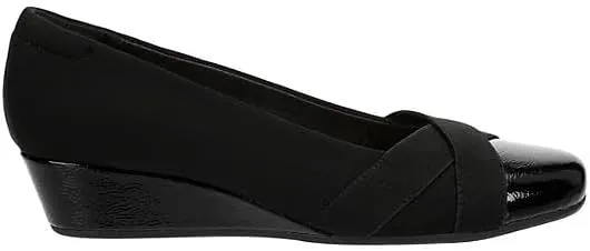 Marlowe - Women's Slip-On Dressy Low Wedge Flats