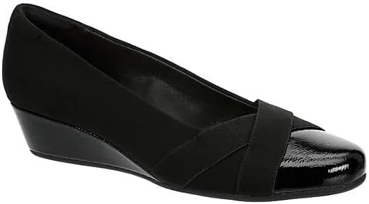 Marlowe - Women's Slip-On Dressy Low Wedge Flats