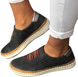 Masbird Sneakers for Women Walking Shoes Womens Hollow-Out Lofees Shoes Platform Sneakers Casual Running Shoes Black