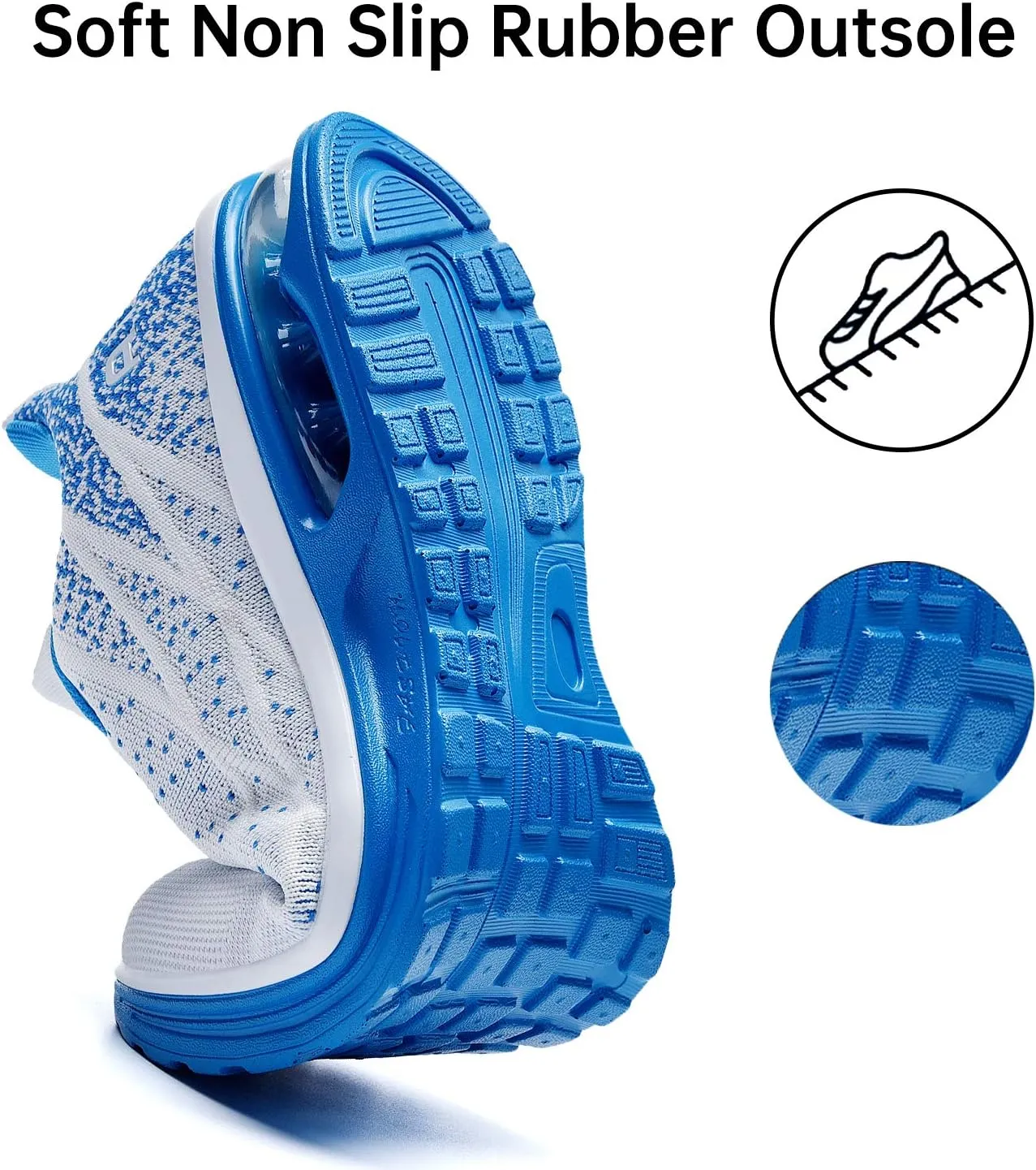 MEHOTO Mens Air Running Sneakers, Men Sport Jogging Fitness Gym Walking Lightweight Athletic Shoes