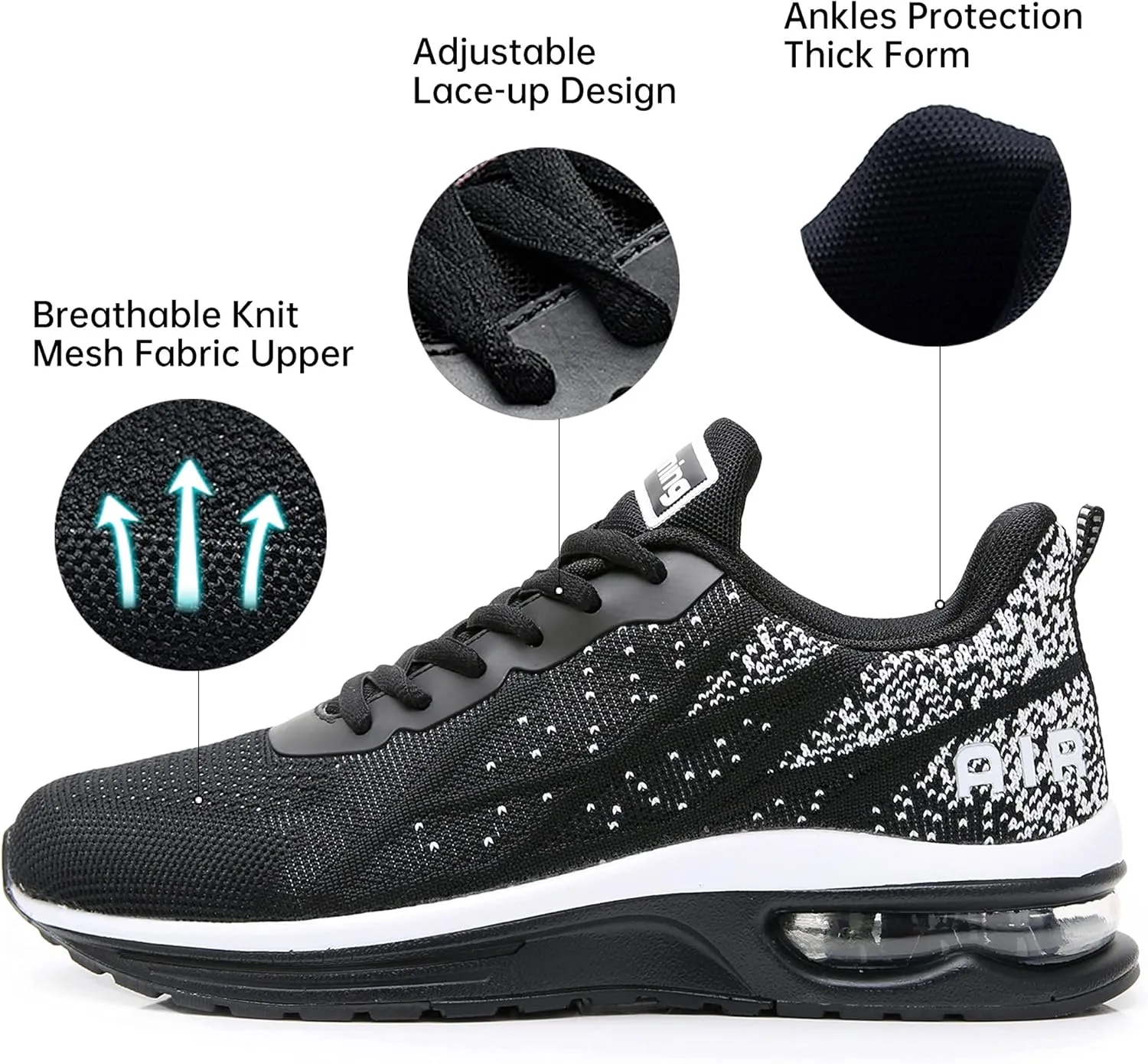 MEHOTO Womens Fashion Tennis Walking Shoes Sport Air Fitness Gym Jogging Running Sneakers