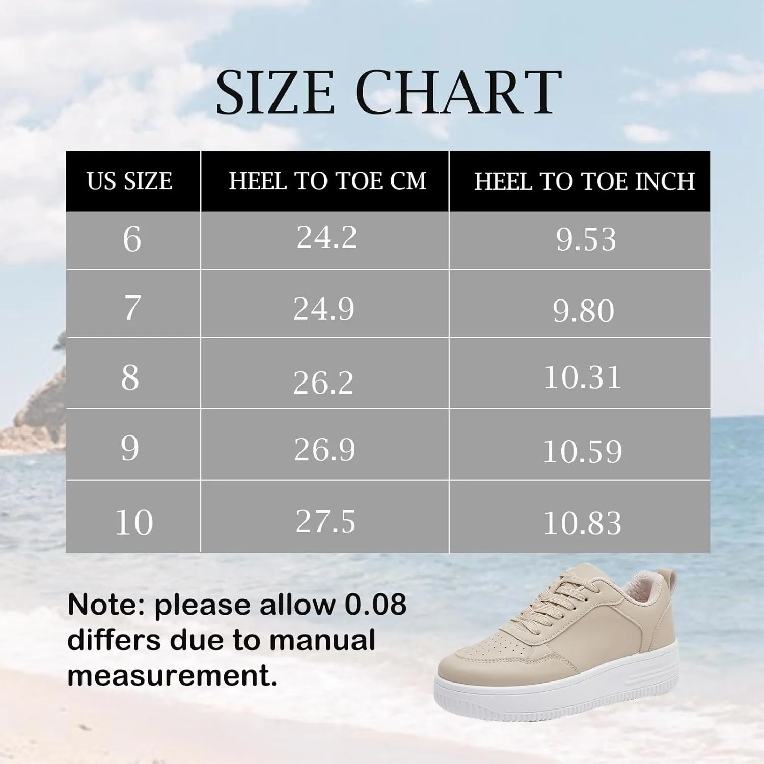 MEMON Womens Fashion Sneakers,Lace Up Platform Sneakers,Lightweight Casual Sneaker,Comfortable Walking Sport Sneakers