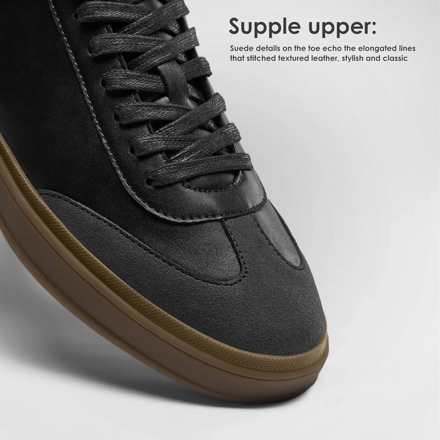 Mens Casual Shoes Business Dress Sneakers Classic Lace-up Walking Shoe