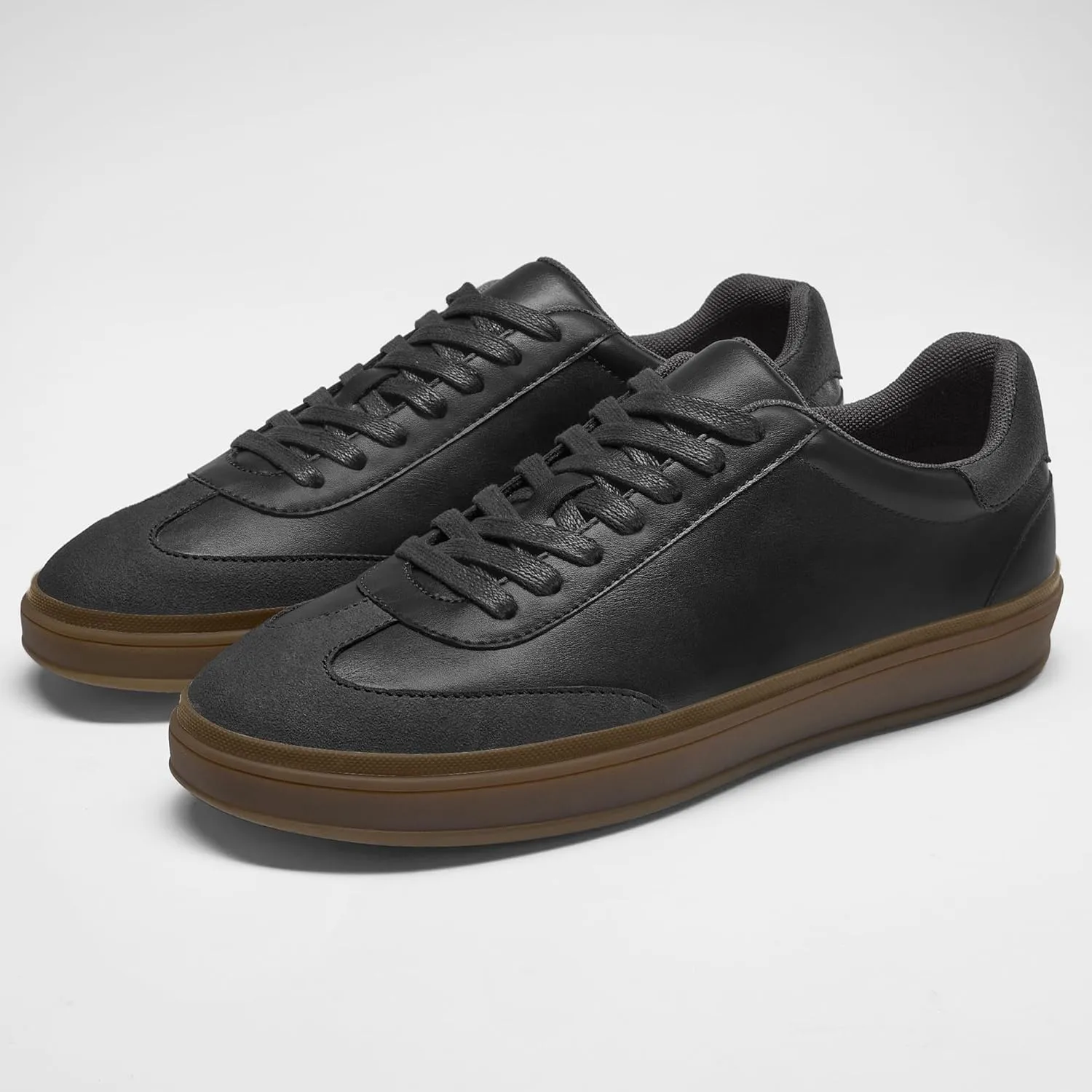 Mens Casual Shoes Business Dress Sneakers Classic Lace-up Walking Shoe