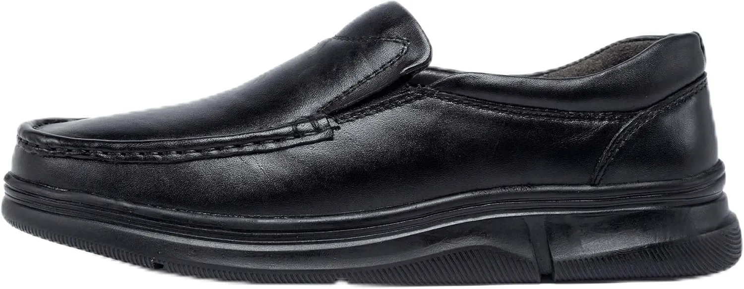 Men's Casual Slip On Shoes Cassic Business Anti Slip Office Shoes Comfortable And Breathable Travel Shoes Lightweight And Wide Edition Walking Shoes Durable Golf Shoes Minimalist Sports Shoes