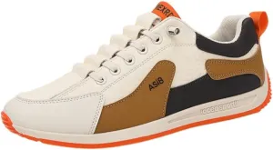 Men's Fashion Sneakers - Casual Low-Top Lace-Up Shoes, Ideal for All Seasons
