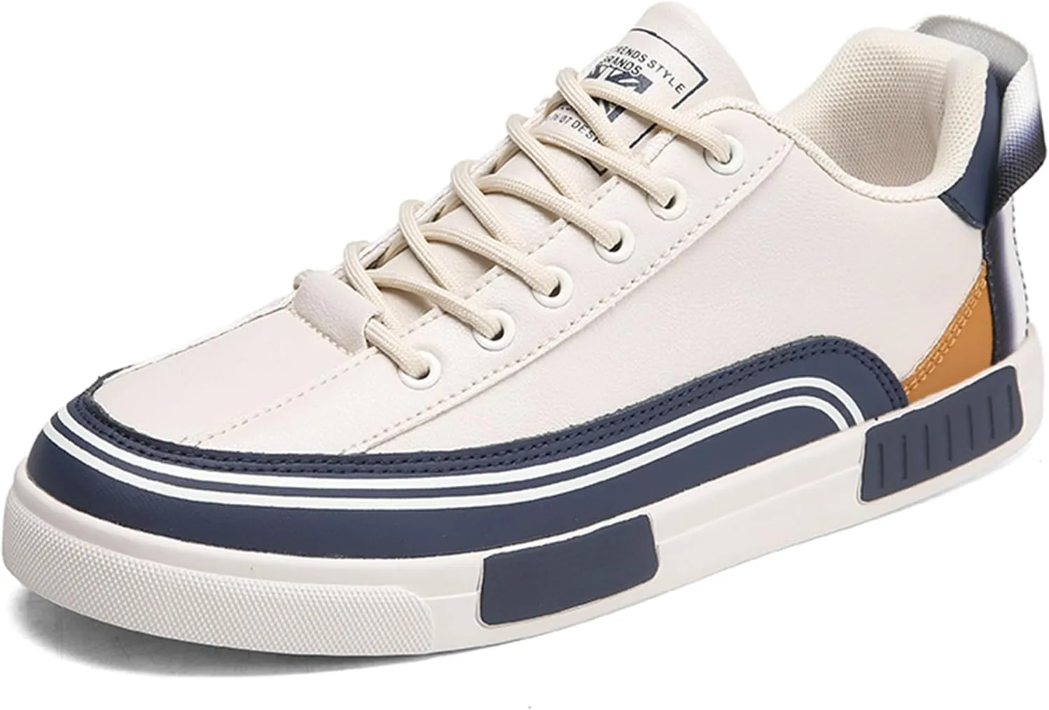 Men's Fashion Sneakers Classic Casual Shoes for Men Stylish Soft Comfort Walking Sneakers