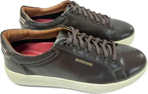 Mens Robbie Low Rise Lace Up Memory Foam Trainers Sneakers
