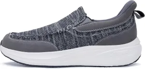 Men's Slip On Loafers | Causal Walking Shoes with Arch Support | Comfortable Lightweight Loafers for Plantar Fasciitis US 7-13