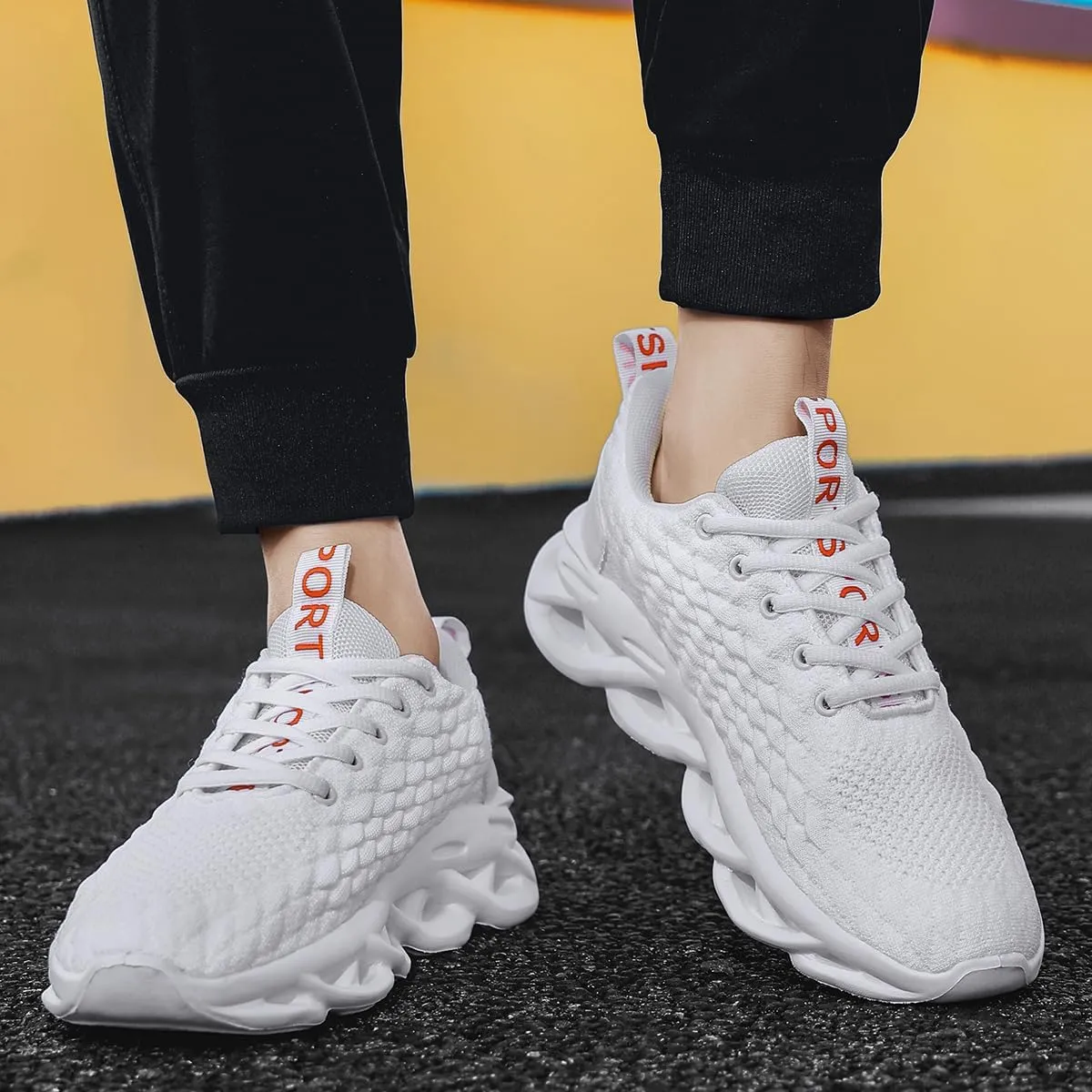 Men's Tennis Breathable Walking Shoes Ultra Lightweight Casual Sport Gym Fashion Sneakers