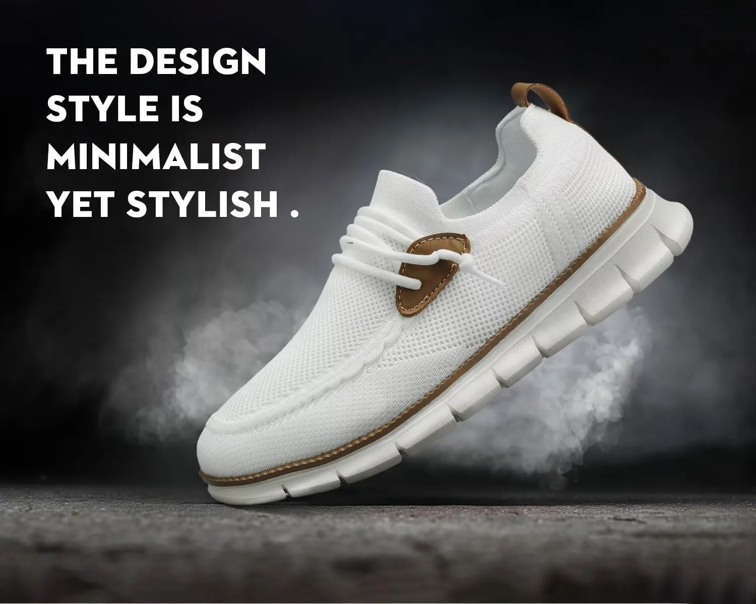 Men's Walking Boat Shoes Slip On Casual Loafers Non Slip Comfortable Lightweight Work Driving Shoes
