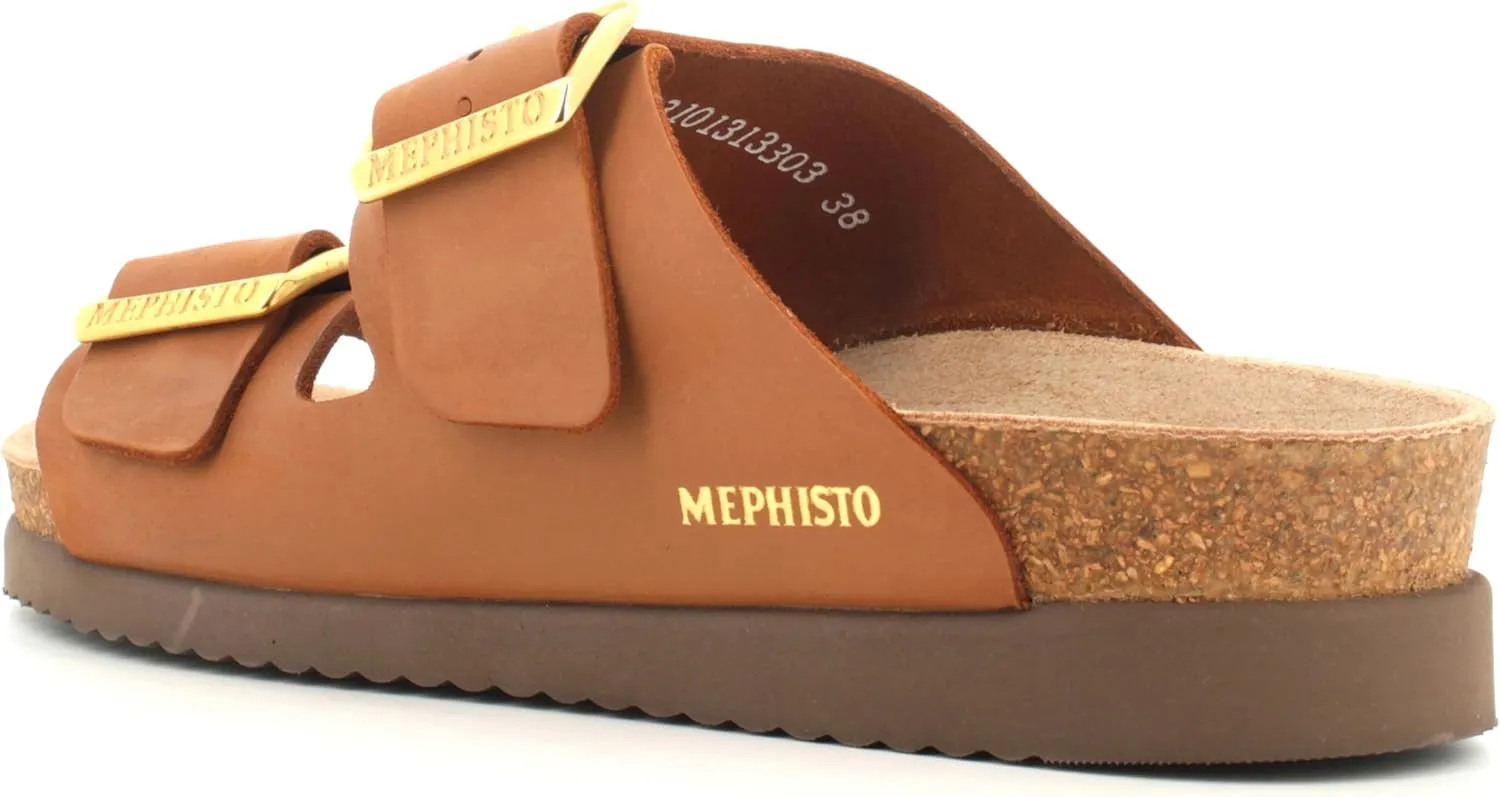 Mephisto Women's Hester Leather Nubuck Sandals