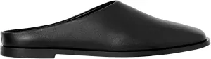 Mesh Mules Flats for Women Breathable Tulle Slip-On Round Toe Ballet Flats Summer Casual Shoes