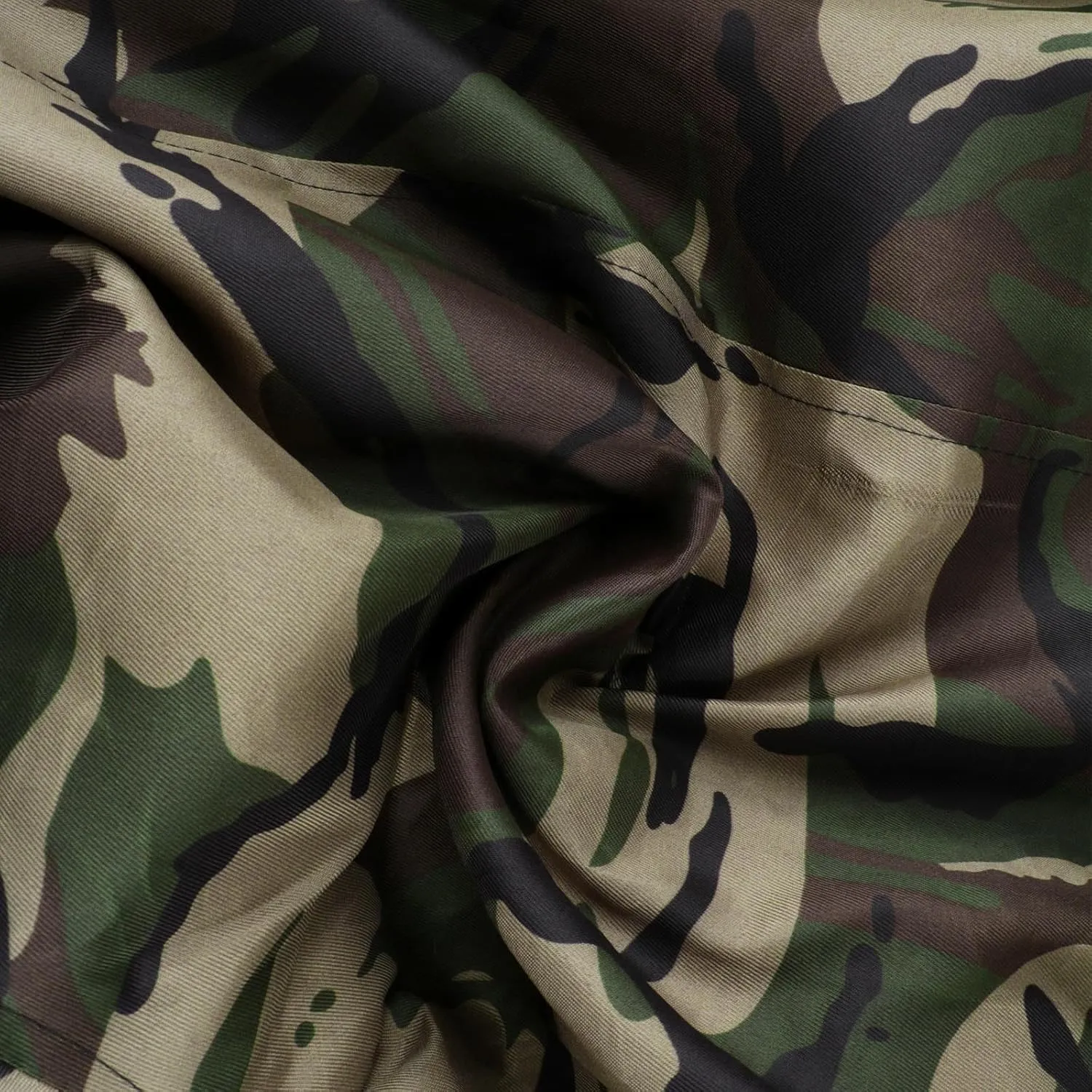 Muscularfit Men's Winter Thicken Camouflage Jacket Coat Warm Fleece Lined Puffer Parka Jackets Fur Coats with Removable Hood