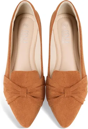 MUSSHOE Flat Shoes Women Comfortable Slip on Women's Flats Dress Shoes for Women