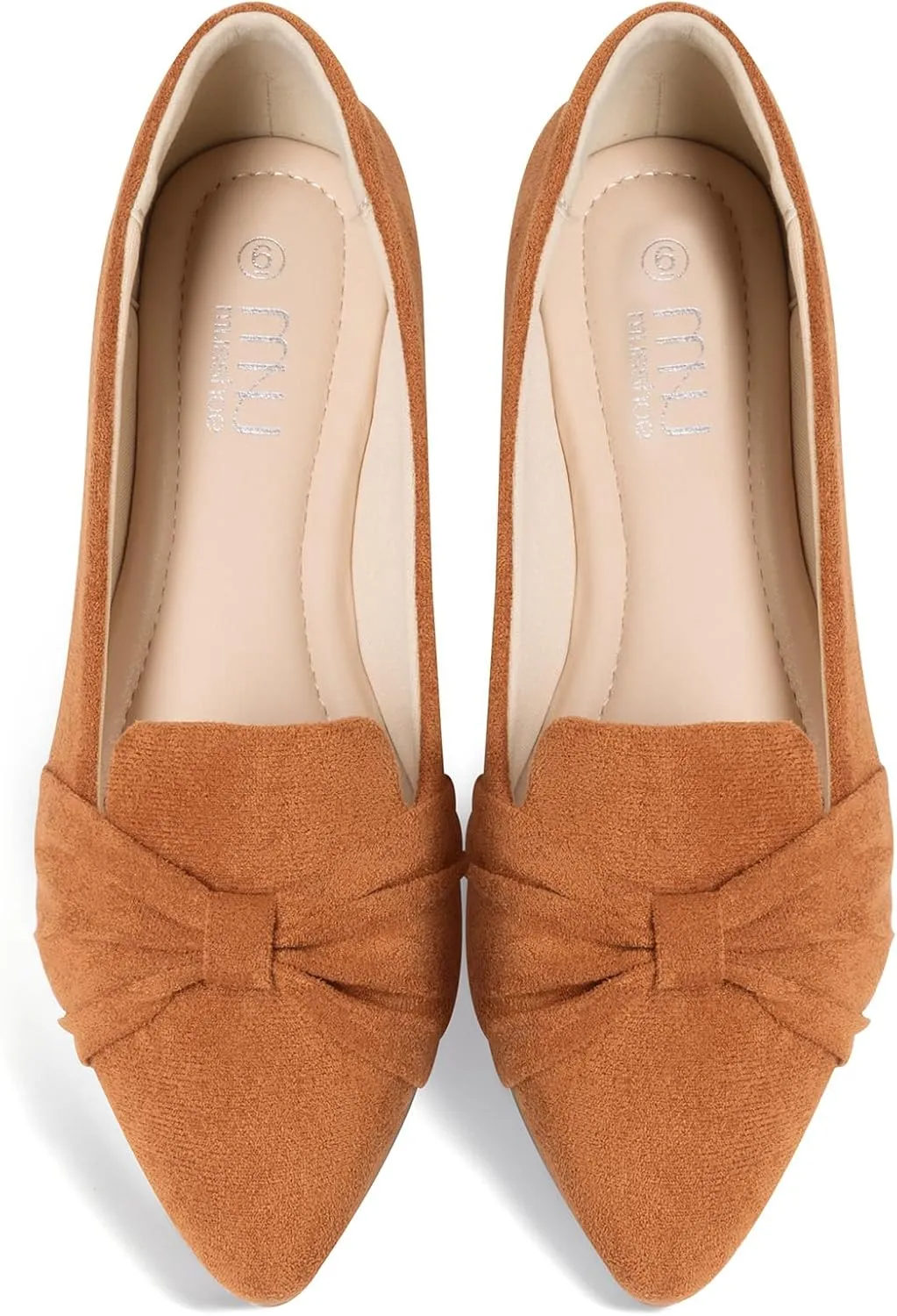 MUSSHOE Flat Shoes Women Comfortable Slip on Women's Flats Dress Shoes for Women