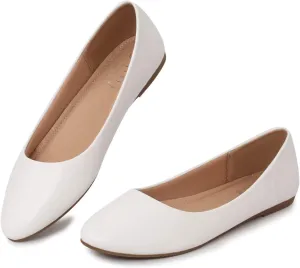 MUSSHOE Flats Shoes Women Pointed Toe Basic Womens Flats