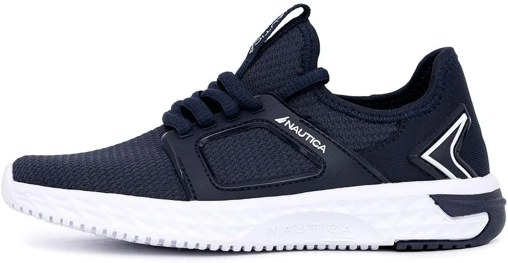 Nautica Kids Lace-Up Sneakers | Comfortable Running Shoes for Boys and Girls | Little Kid/Big Kid