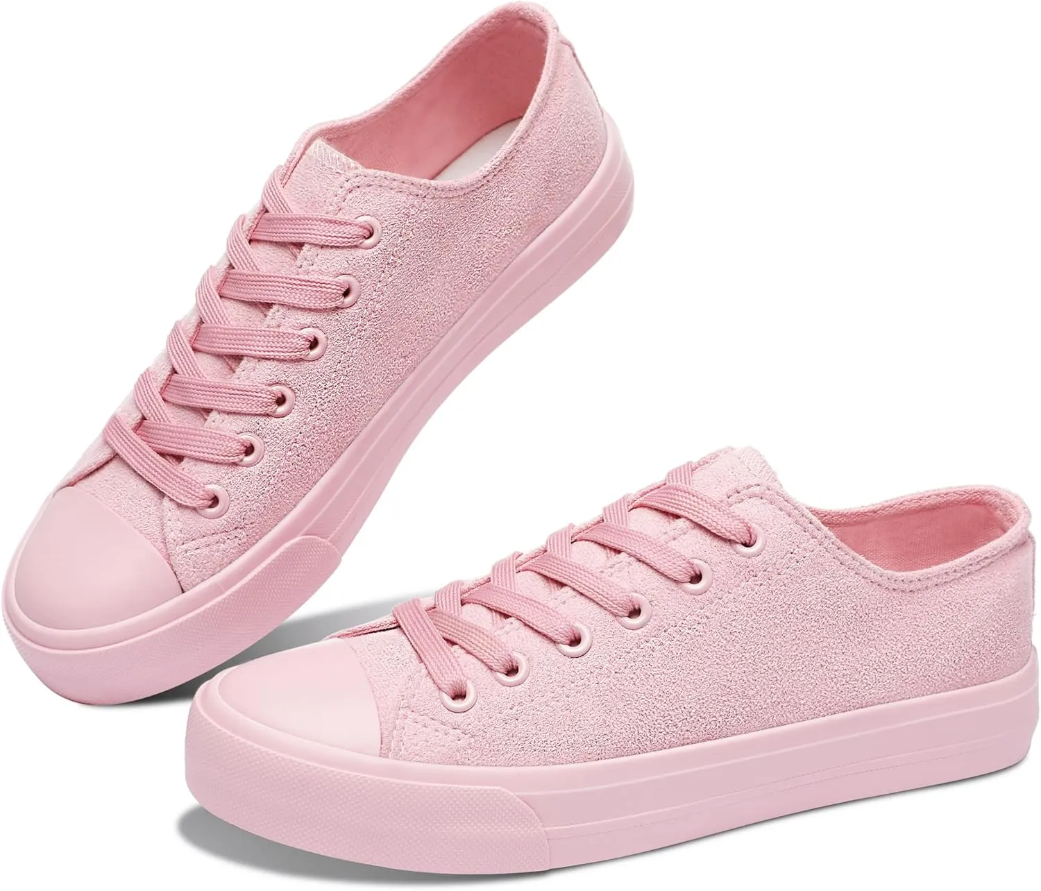 Obtaom Unisex Canvas Shoes Low Top Fashion Sneakers Slip on Walking Shoe