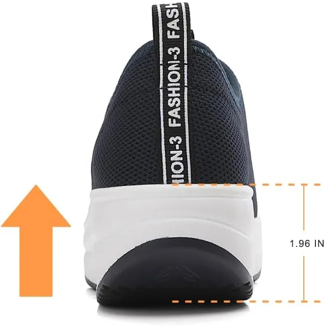 Oude Platform Loafers for Women Comfortable | Womens Slip On Sneakers Lightweight | Women's Walking Shoes Work Long Hours | Thick Rocking Bottom