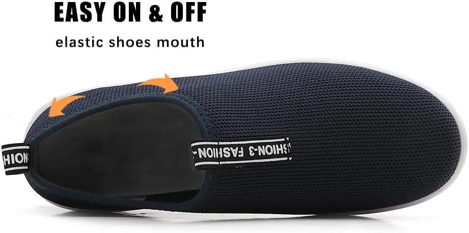 Oude Platform Loafers for Women Comfortable | Womens Slip On Sneakers Lightweight | Women's Walking Shoes Work Long Hours | Thick Rocking Bottom